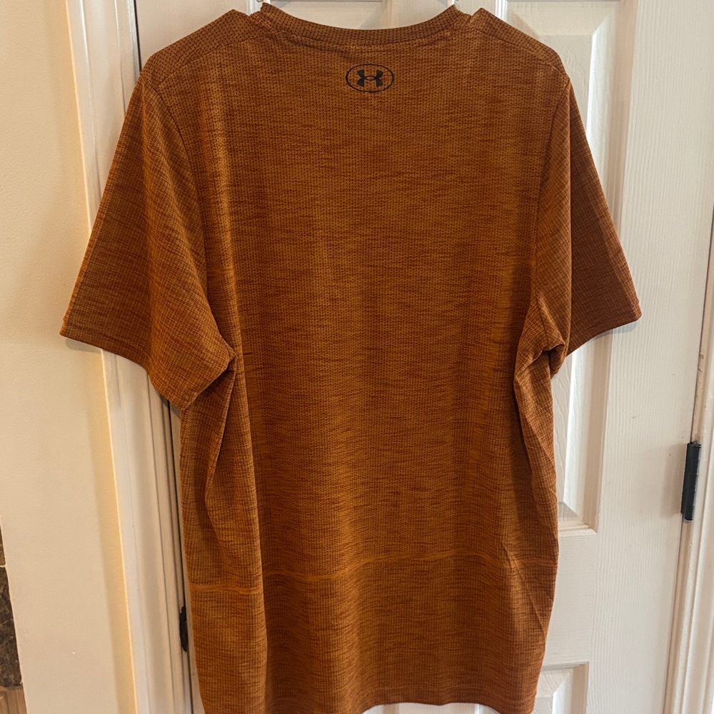 Under Armour Men's Short Sleeve Performance Tee - Burnt Orange - Picture 4 of 4